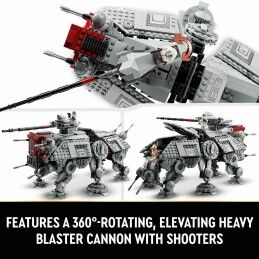 Lego|Playset   Lego Star Wars 75337 AT-TE Walker         1082 Peças  