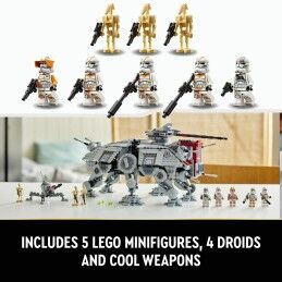 Lego|Playset   Lego Star Wars 75337 AT-TE Walker         1082 Peças  
