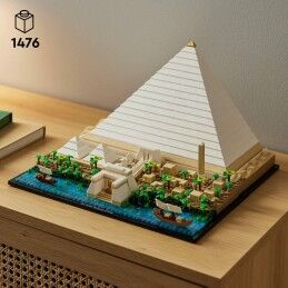 Lego|Playset   Lego 21058 Architecture The Great Pyramid of Giza         1476 Peças  