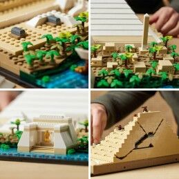 Lego|Playset   Lego 21058 Architecture The Great Pyramid of Giza         1476 Peças  