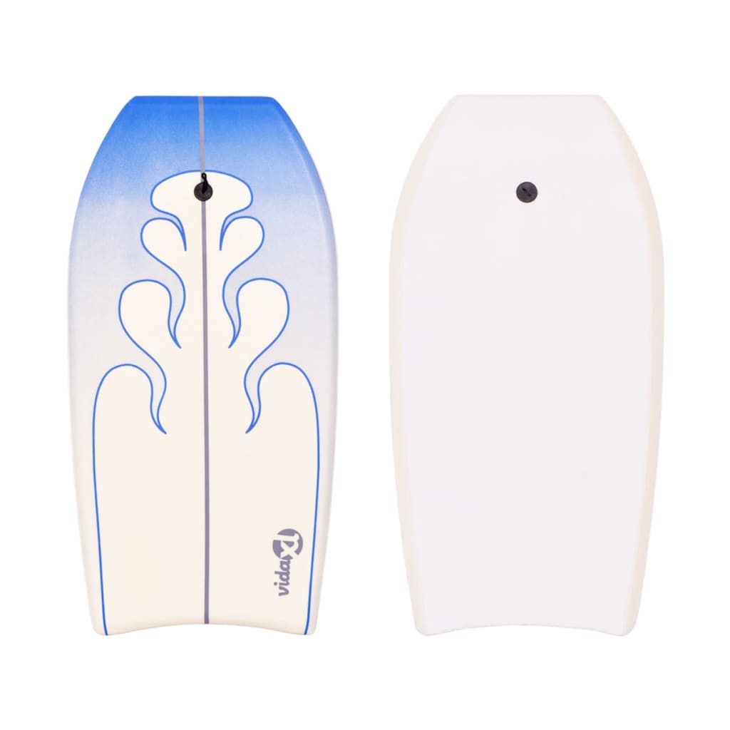 vidaXL Prancha de bodyboard azul 104 cm