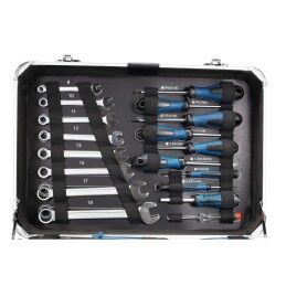 Scheppach|Caixa de Ferramentas Scheppach TB150 101 Peças Metal Alumínio