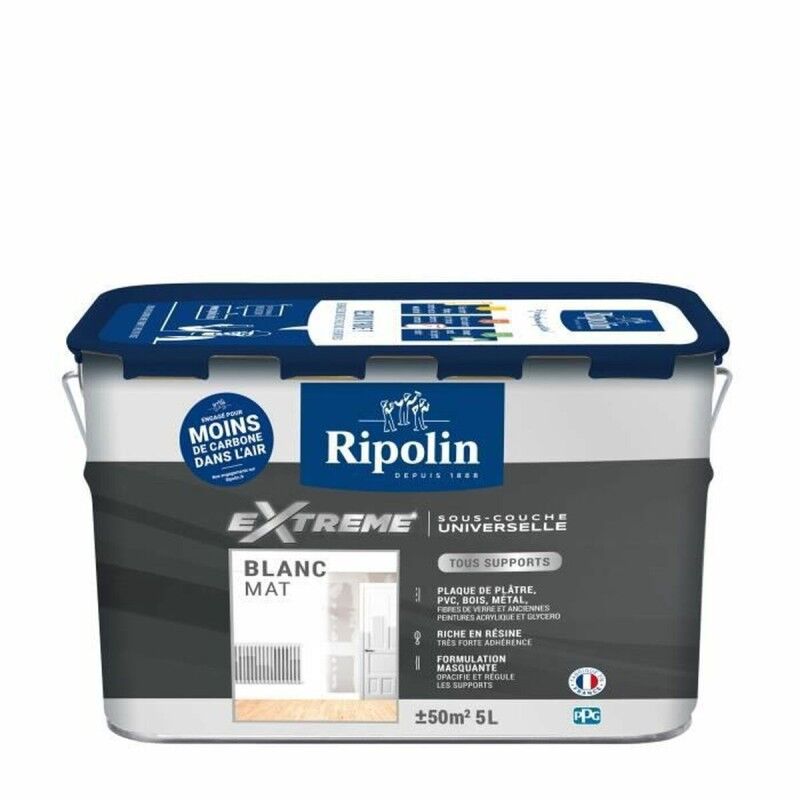Ripolin|Quadro Ripolin Universal Mat 5 L Impressão Branco Ripolin|Quadro Ripolin Universal Mat 5 L Impressão Branco