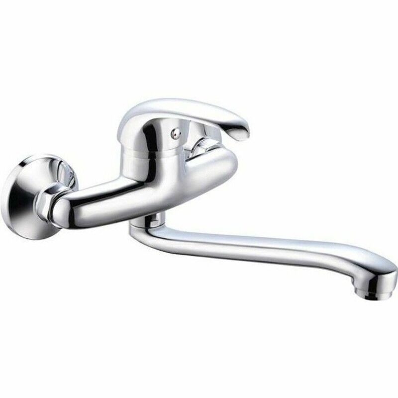 Rousseau|Torneira Monocomando Rousseau Mambo Cinzento Metal Latão Rousseau|Torneira Monocomando Rousseau Mambo Cinzento Metal Latão