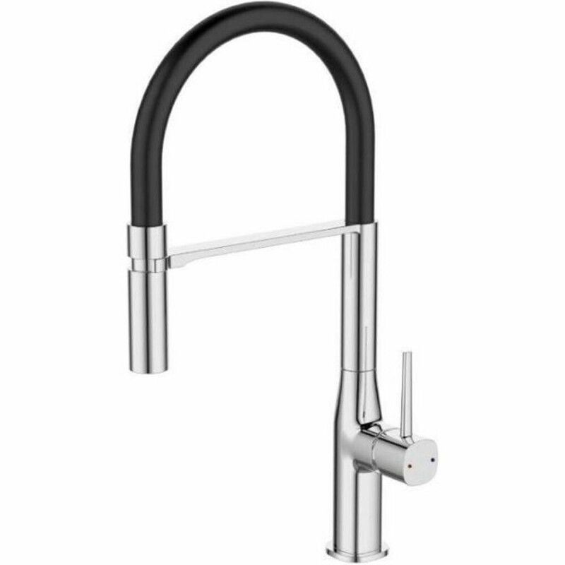 Rousseau|Torneira Monocomando Rousseau Køben Cinzento Aço inoxidável Latão