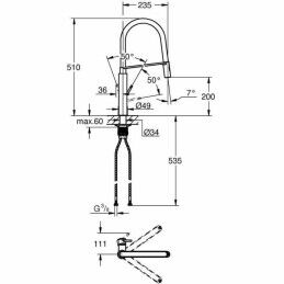 Grohe|Torneira Monocomando Grohe Concetto 31491000