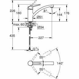 Grohe|Torneira Monocomando Grohe 30358000
