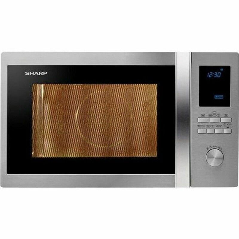 Sharp|Microondas Sharp 18100134 Prateado 1000 W 32 L Sharp|Microondas Sharp 18100134 Prateado 1000 W 32 L