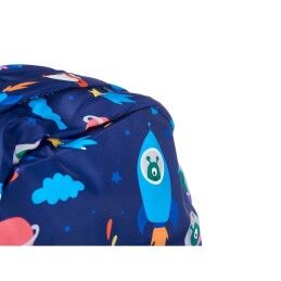 Pincello|Mochila Escolar Pincello 589 Multicolor 28 x 12 x 22 cm Nave Espacial (12 Unidades)