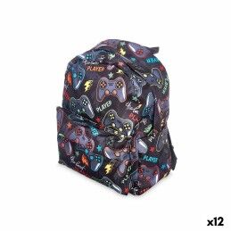 BlackFit8|Mochila Escolar com Rodas Evolution BlackFit8 Oxford Azul escuro (32 x 42 x 15 cm)