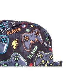 Pincello|Mochila Escolar Pincello Games Multicolor 28 x 12 x 22 cm (12 Unidades)
