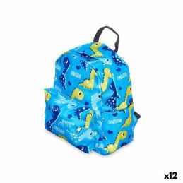 BlackFit8|Mochila Escolar com Rodas Compact BlackFit8 M918 Turquesa 33 X 45 X 22 cm