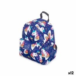 BlackFit8|Mochila Escolar com Rodas 905 BlackFit8 M313G Turquesa (32 x 42 x 15 cm)
