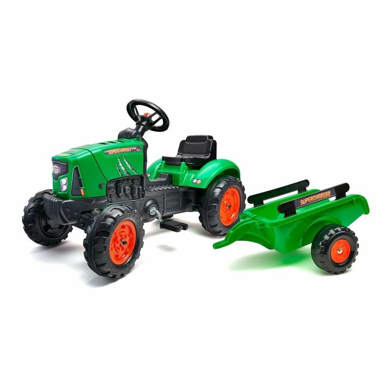 Falk|Trator a Pedais Falk Supercharger 2031AB Verde Falk|Trator a Pedais Falk Supercharger 2031AB Verde