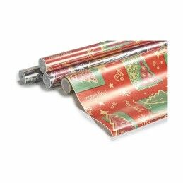 Krist+|Papel de Embrulho Merry Christmas 70 x 200 cm (50 Unidades)