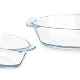 Vivalto|Recipiente de Cozinha Vivalto T7-07 Transparente Vidro de Borosilicato 700 ml 23,6 x 5,3 x 13 cm Com pegas (18 Unidades)
