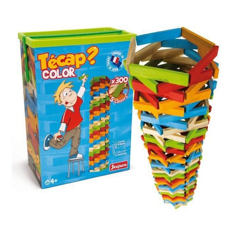 Jeujura|Jogo de Construção Jeujura Tecap Color 300 Peças Jeujura|Jogo de Construção Jeujura Tecap Color 300 Peças