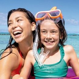 Intex|Óculos de Snorkel Intex Wave Rider Azul