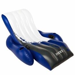 Intex|Cadeirão de piscina insuflável Intex Floating Recliner Azul Branco 180,3 x 66 x 134,6 cm (3 Unidades)