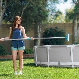 Intex|Escova Curva para a Piscina Intex Parede 25,4 x 14 x 17 cm
