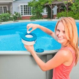 Intex|Dispensador de Cloro Intex Piscina 12 Unidades 17,8 x 17,8 cm