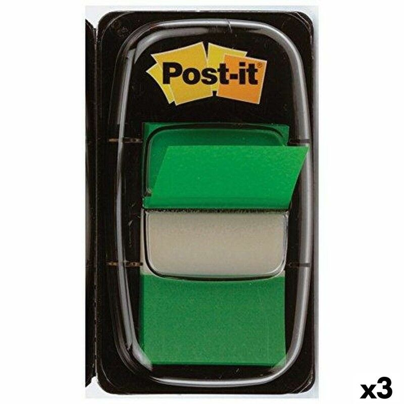 Post-it|Notas Adesivas Post-it Index 25 x 43 mm Verde (3 Unidades) Post-it|Notas Adesivas Post-it Index 25 x 43 mm Verde (3 Unidades)
