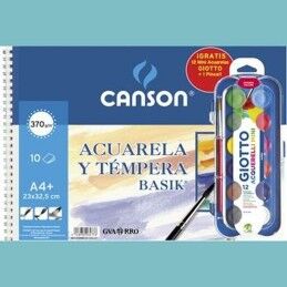 Canson|Bloco de desenho Canson Basik 23 x 32,5 cm A4+ (10 Unidades)
