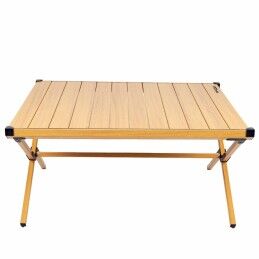 Aktive|Mesa Dobrável Aktive Glamping Sabana Alumínio Terra 88,5 x 43 x 70,5 cm