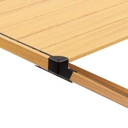 Aktive|Mesa Dobrável Aktive Glamping Sabana Alumínio Terra 88,5 x 43 x 70,5 cm