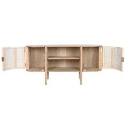 Home ESPRIT|Móvel de TV Home ESPRIT Natural Madeira da borracha 120 x 43,5 x 60 cm