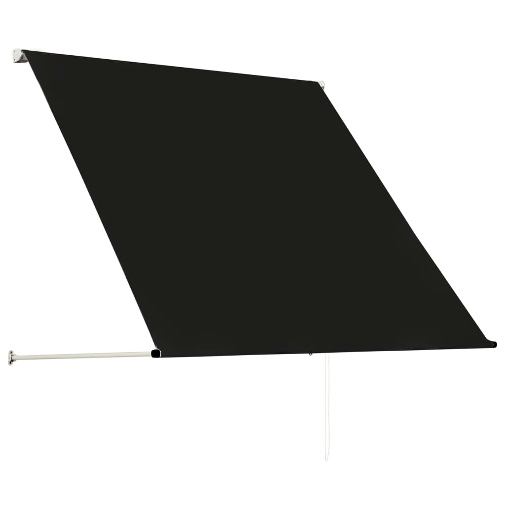 vidaXL Toldo retrátil 150x150 cm antracite