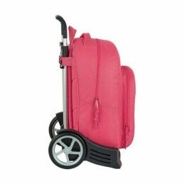 BlackFit8|Mochila Escolar com Rodas Evolution BlackFit8 M860A Cor de Rosa (32 x 42 x 15 cm)