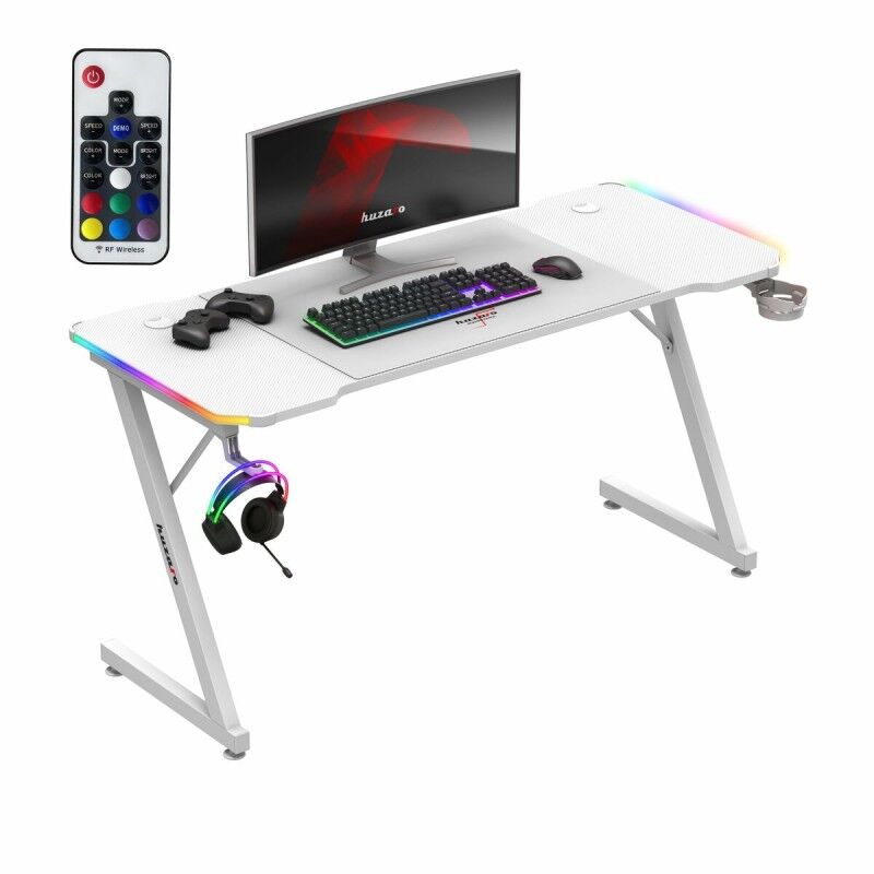 Huzaro|Secretária Huzaro HZ-Hero 3.3 White RGB Branco