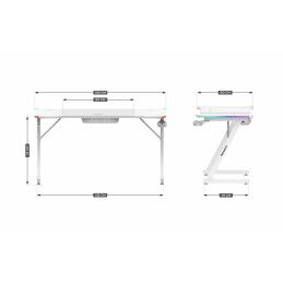 Huzaro|Secretária Huzaro HZ-Hero 3.3 White RGB Branco