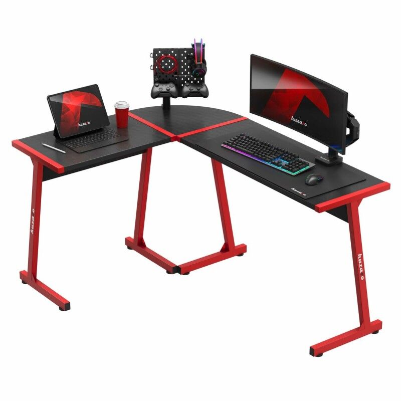 Huzaro|Secretária Huzaro HZ-Hero 6.0 Red Vermelho Huzaro|Secretária Huzaro HZ-Hero 6.0 Red Vermelho