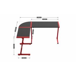 Huzaro|Secretária Huzaro HZ-Hero 6.0 Red Vermelho