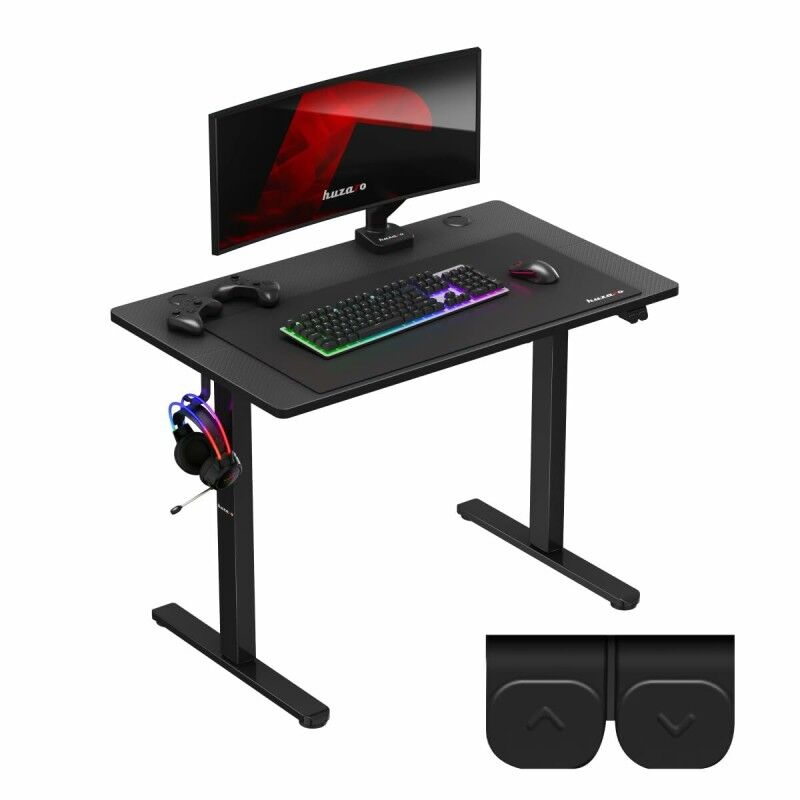 Huzaro|Secretária Huzaro HZ-Hero 7.9 Black Preto Huzaro|Secretária Huzaro HZ-Hero 7.9 Black Preto