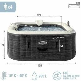 Intex|Spa Insuflável Intex 795 L