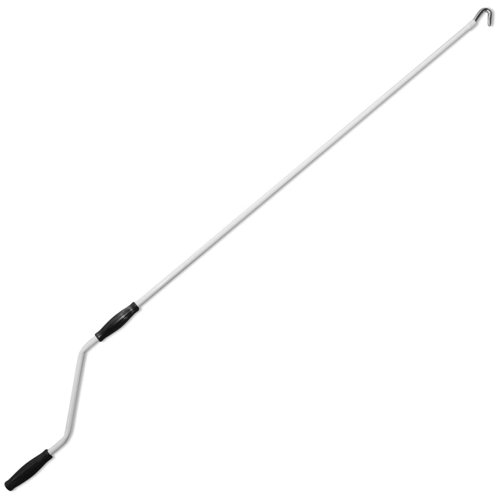 vidaXL Todo dobrável manual 400 cm creme