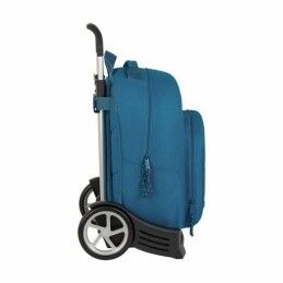 BlackFit8|Mochila Escolar com Rodas Evolution BlackFit8 Egeo Azul (32 x 42 x 15 cm)