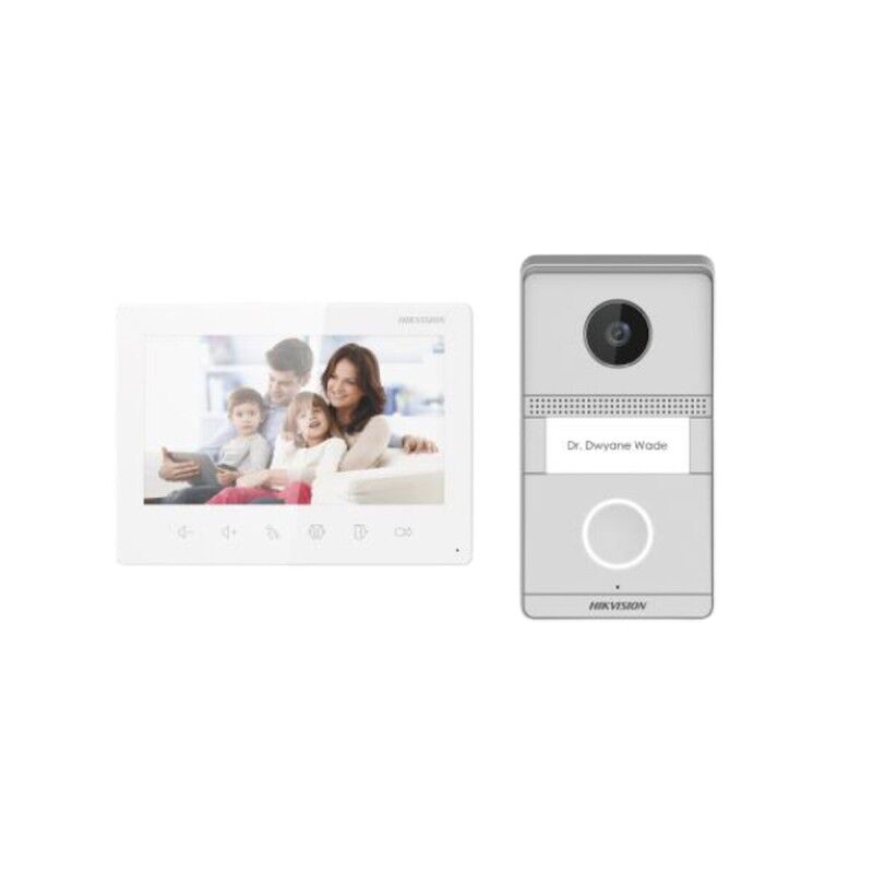 Hikvision|Intercomunicador Inteligente Hikvision DS-KIS101-P (Flush) Hikvision|Intercomunicador Inteligente Hikvision DS-KIS101-P (Flush)