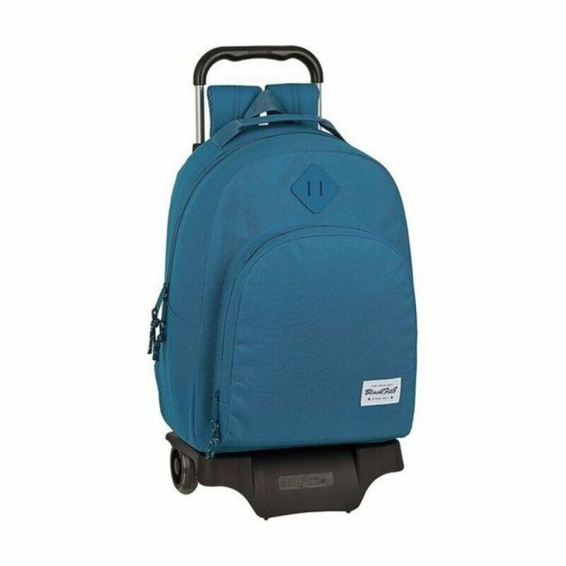 BlackFit8|Mochila Escolar com Rodas 905 BlackFit8 M313G Azul 32 x 42 x 15 cm BlackFit8|Mochila Escolar com Rodas 905 BlackFit8 M313G Azul 32 x 42 x 15 cm