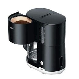 Braun|Máquina de Café de Filtro Braun KF1100BK 1000 W Preto Preto/Branco 2,5 L