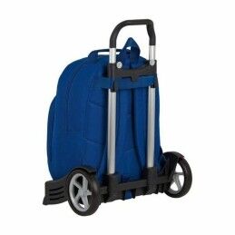 BlackFit8|Mochila Escolar com Rodas Evolution BlackFit8 Oxford Azul escuro (32 x 42 x 15 cm)