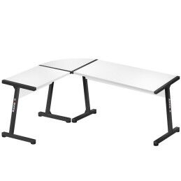 Huzaro|Secretária Huzaro HZ-Hero 6.0 Branco Aço Fibra de carbono 178 x 4 x 112 cm