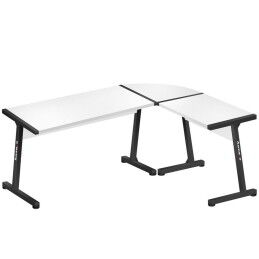 Huzaro|Secretária Huzaro HZ-Hero 6.0 Branco Aço Fibra de carbono 178 x 4 x 112 cm