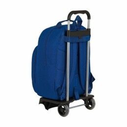 BlackFit8|Mochila Escolar com Rodas 905 BlackFit8 Oxford Azul escuro (32 x 42 x 15 cm)