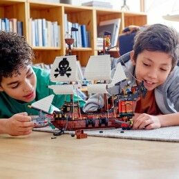 Lego|Jogo de Construção   Lego 31109 Barco Pirata         Branco Multicolor Bronze 3 em 1 1260 Peças
