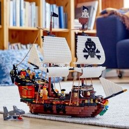 Lego|Jogo de Construção   Lego 31109 Barco Pirata         Branco Multicolor Bronze 3 em 1 1260 Peças