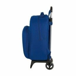 BlackFit8|Mochila Escolar com Rodas 905 BlackFit8 Oxford Azul escuro (32 x 42 x 15 cm)